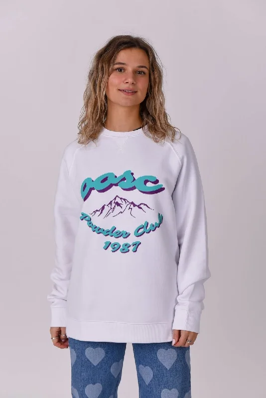 Exclusive Offers Powder Club Sweatshirt - White