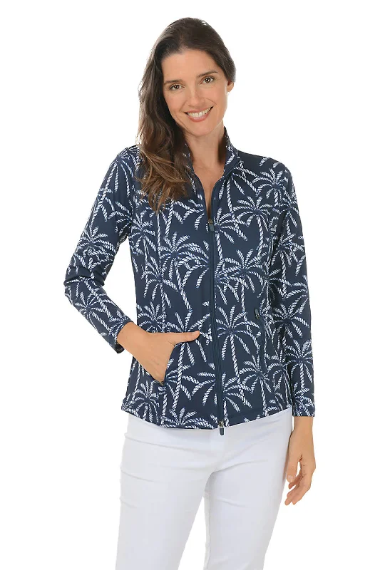 Epic Deals Rope Palms UPF50+ Zip Front Jacket