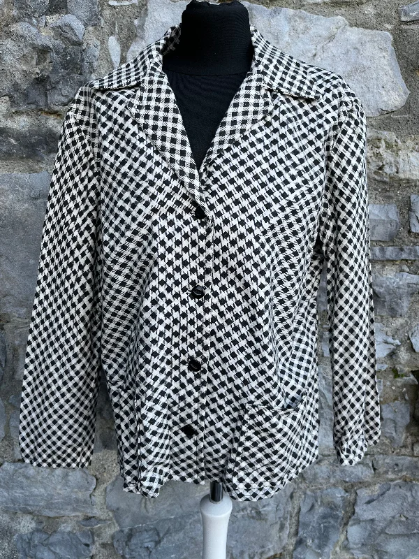 80s check blazer uk 12-14