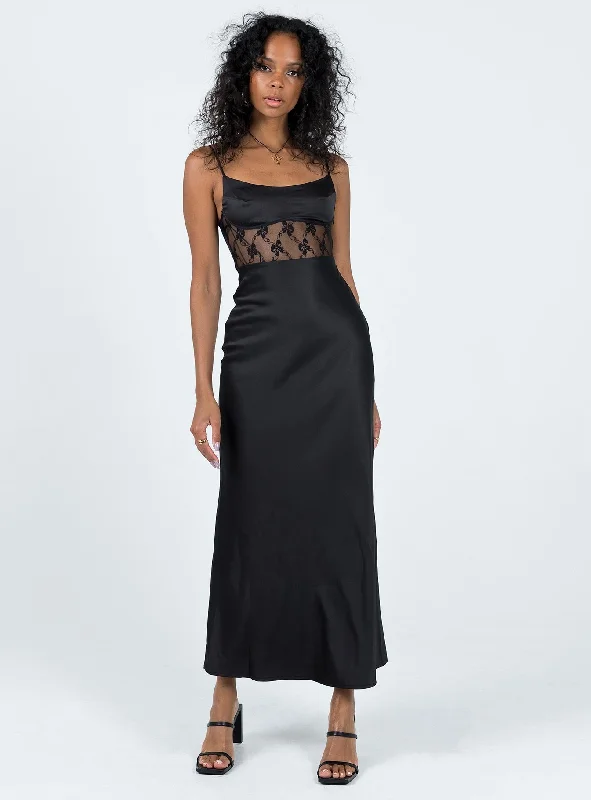 Markdowns Maybelle Maxi Dress Black