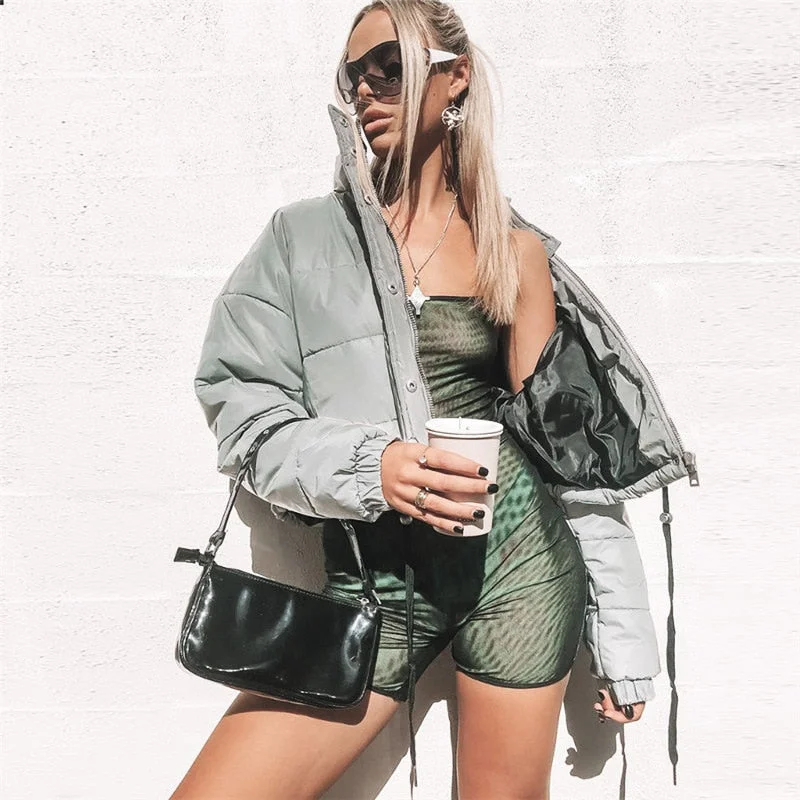 Bargain Prices 2019 New Winter Jacket Women Coat Fashion Stand Reflective Warm Down Parka Casual Slim Short Thick Overcoat Jacket Parkas Bargain Prices 2019 New Winter Jacket Women Coat Fashion Stand Reflective Warm Down Parka Casual Slim Short Thick Overcoat Jacket Parkas