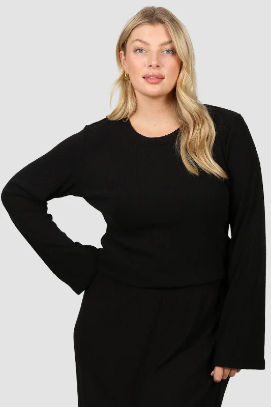 Exclusive Online Offer HAZE TOP BLACK