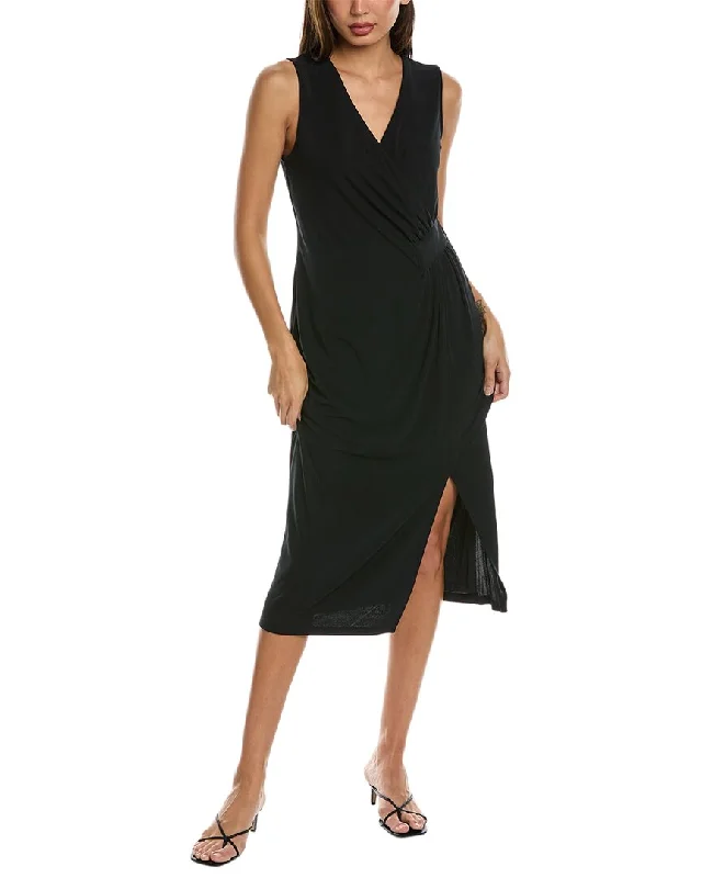 Weekend Flash Sale Anne Klein Surplice Midi Dress
