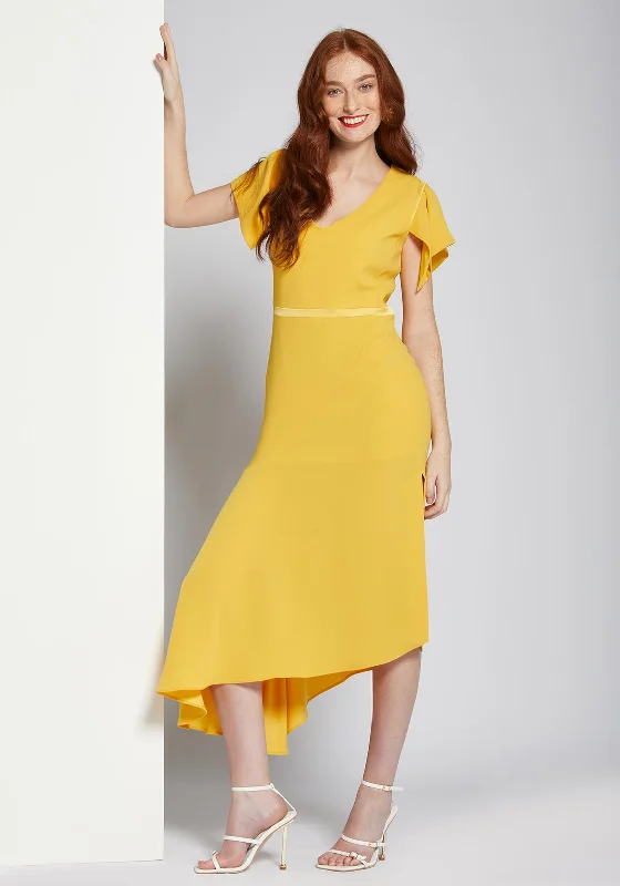 Savings Bonanza Sisters by Caroline Kilkenny Irene Dress, Gold