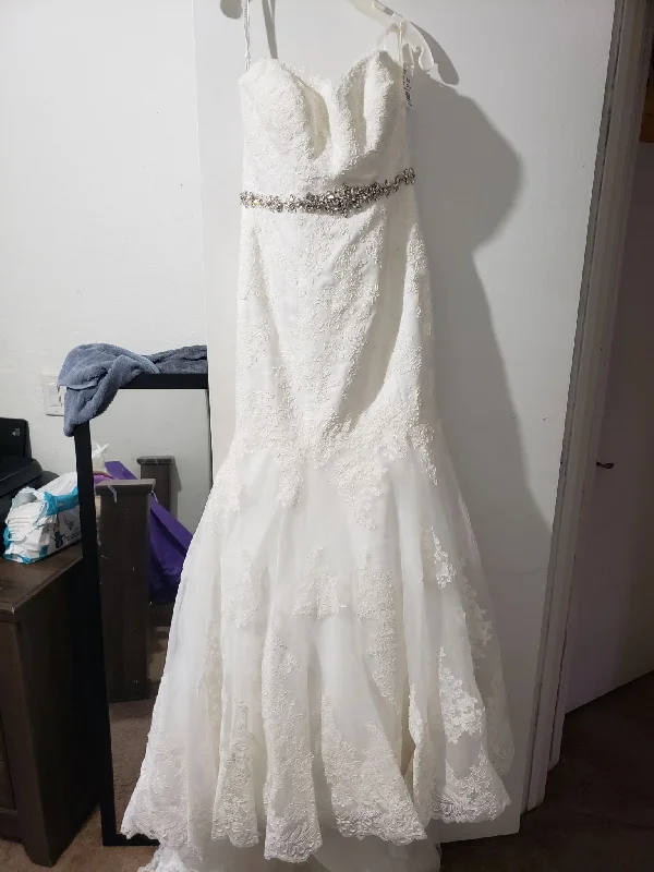 Price Break David's Bridal Strapless Sweetheart Trumpet /10030436