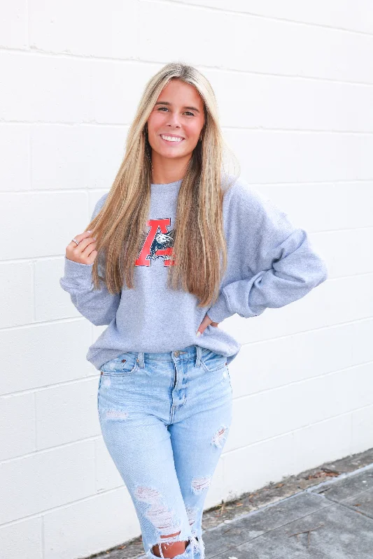 Closeout Champion Vault AU Logo PB Fleece Crew
