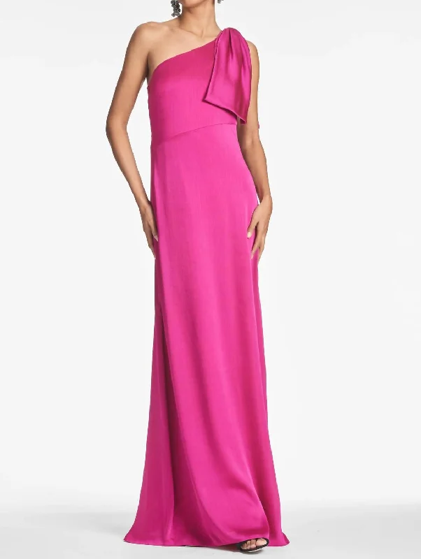 Chelsea Gown In Dragonfruit