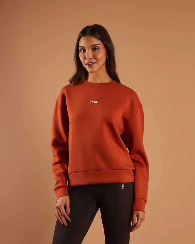 Don't Miss Pia Sweatshirt Cinnamon Orange