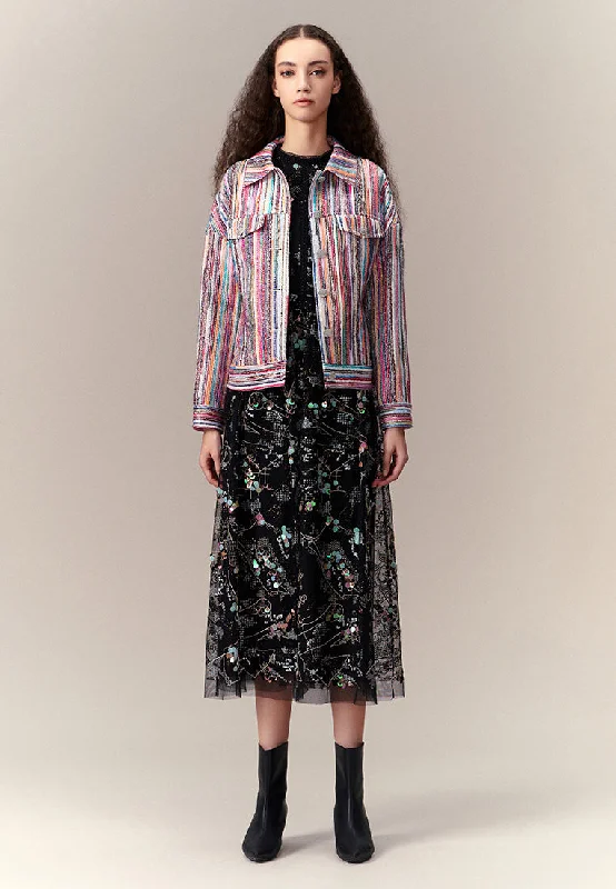 Factory Direct Sale Joyful Tweed Jacket