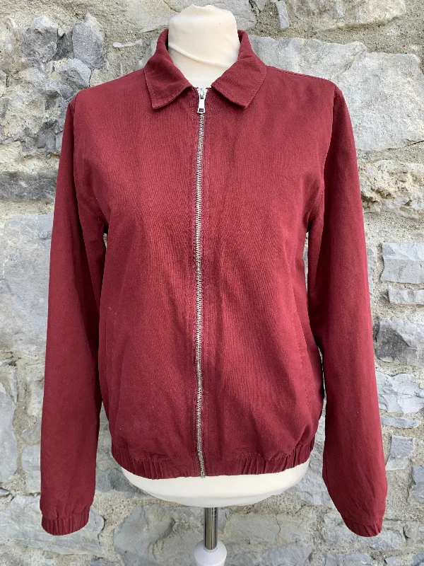 Grand Opening Sale Maroon bomber jacket  Small