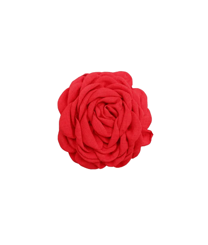 New Markdowns Villa Mega Flower Hair Claw - Red