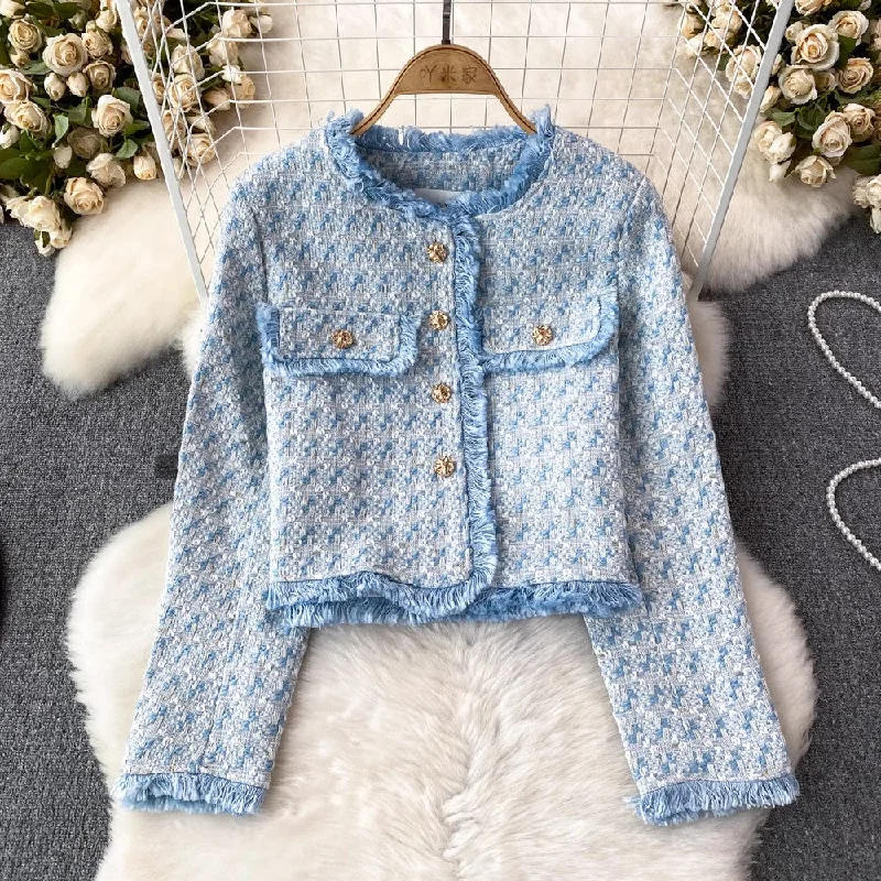 Buy Now Fashion suit for women round neck two-piece set      S4214