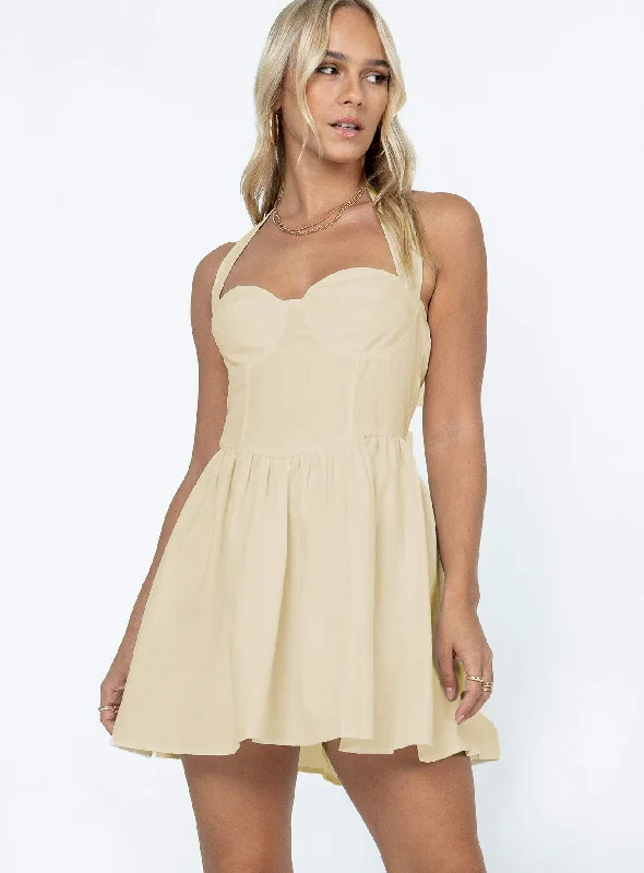 Super Sale Lyle Mini Dress Cream
