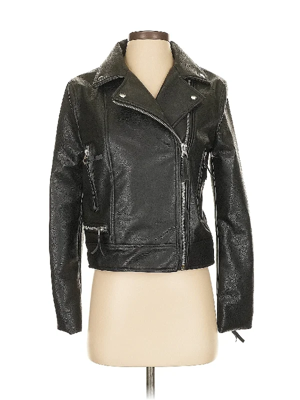 Faux Leather Jacket