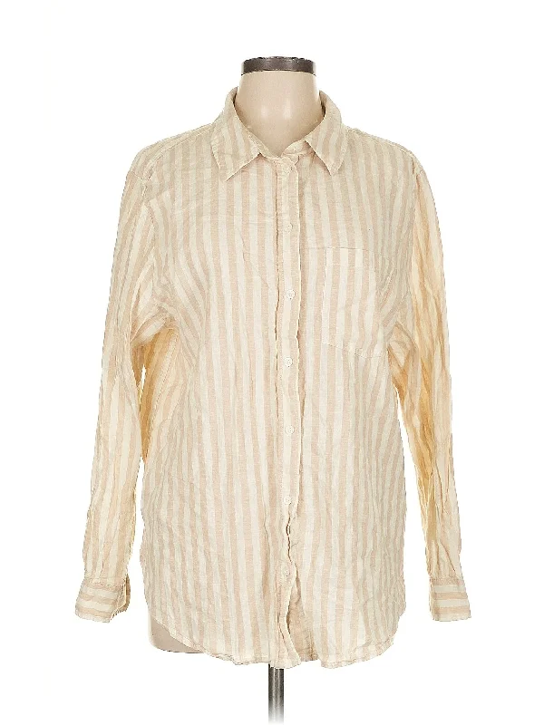 Deal Frenzy Long Sleeve Button Down Shirt