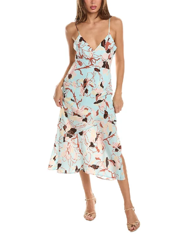 Super Bargain Equipment Justine Silk Maxi Dress