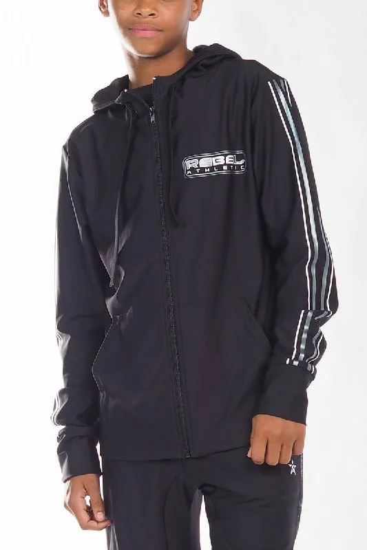 Warm Up Jacket in Black