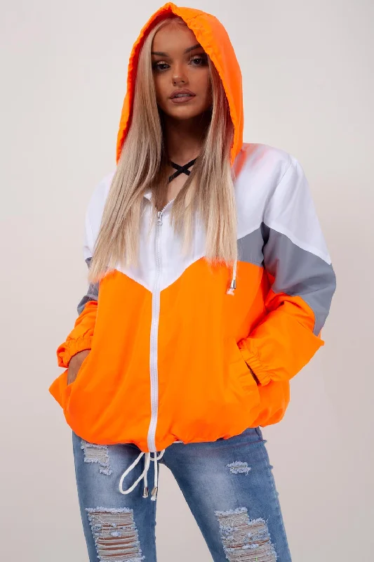 Exclusive Savings Hooded Windbreaker Sports Festival Jacket