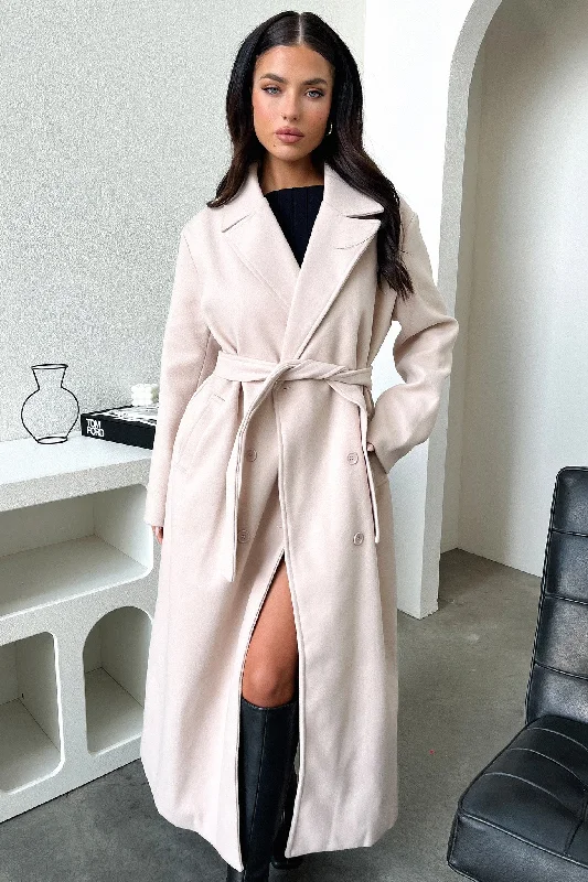 Steals and Deals Odelia Coat - Nude