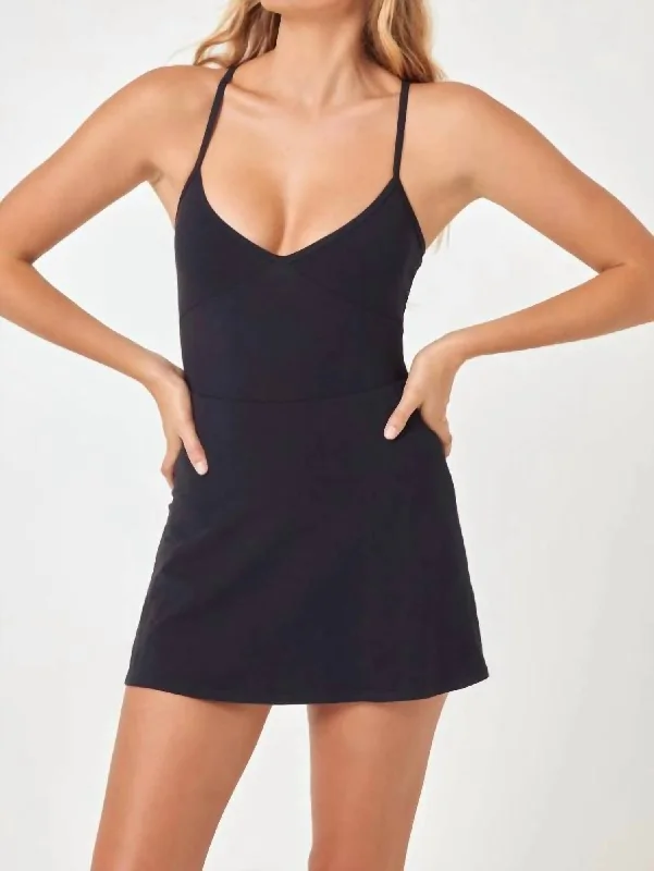 Rally Dress In Black