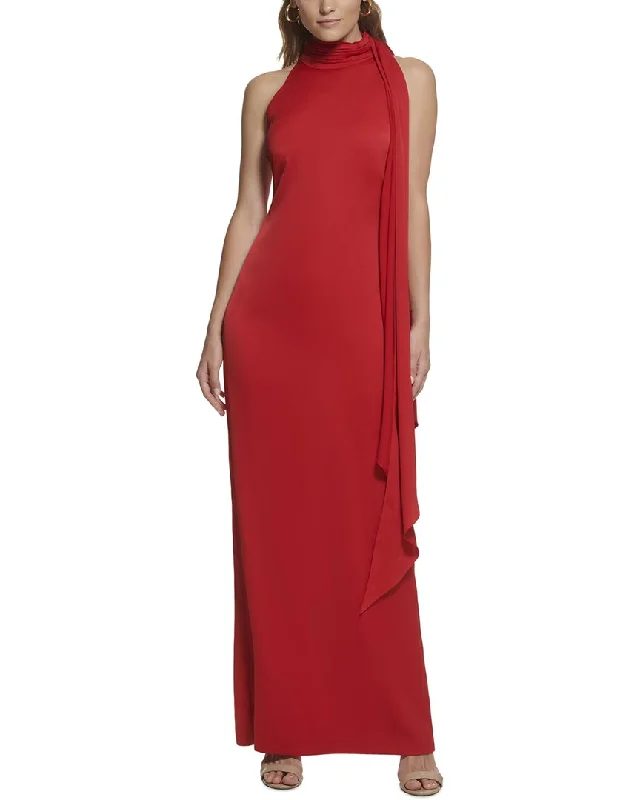 Vince Camuto Haltered Gown