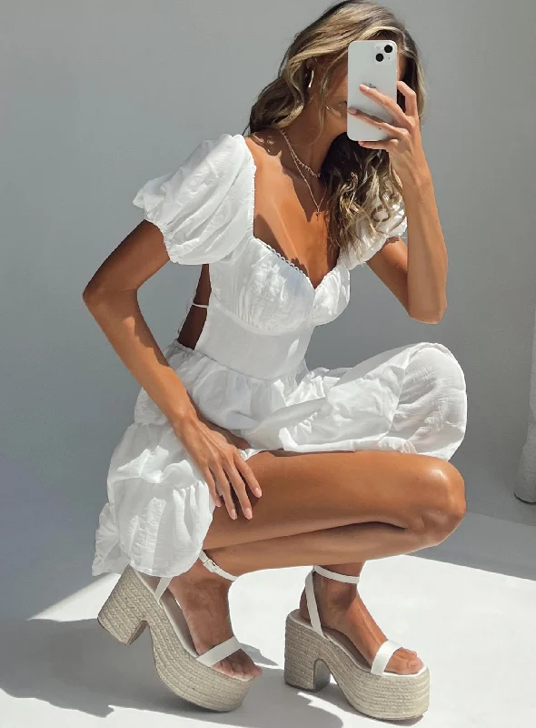 Can't Miss Danny Mini Dress White