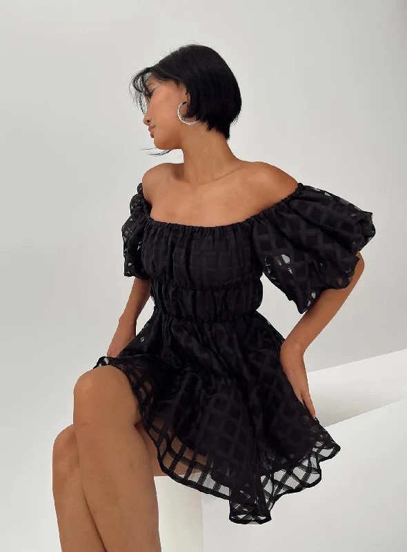 Price Rollback Pascali Mini Dress Black