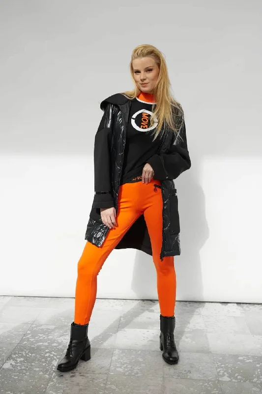 Exclusive Preview Manteau court matelassé et en scuba