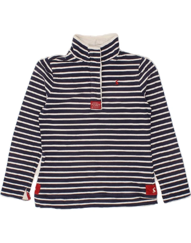 Deal Explosion JOULES Womens Button Neck Sweatshirt Jumper UK 8 Small Navy Blue Striped Deal Explosion JOULES Womens Button Neck Sweatshirt Jumper UK 8 Small Navy Blue Striped