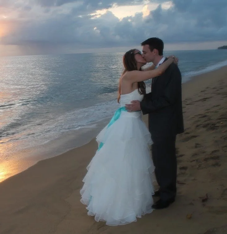 Special Discount David's Bridal Strapless Organza Ball Gown with Ruffled Skirt