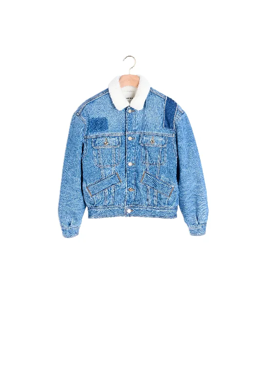 Price Fest Veste en jean doublée