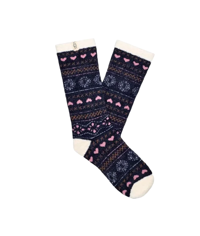 Special Savings Womens Leslie Graphic Socks MF - Multi