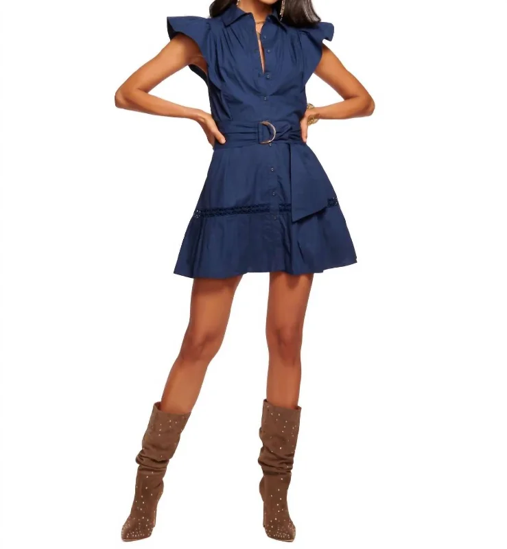 Year-End Clearance Marceline Dress In Navy