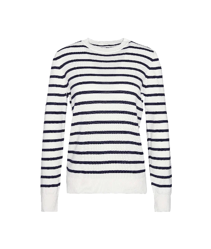 Ellewood Striped Crew Neck Jumper - Multi