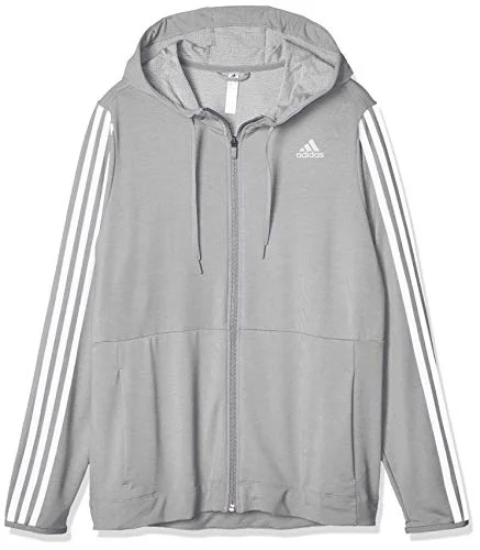Price Smash Adidas Womens 3S Knt Fz Hood Sweatshirt