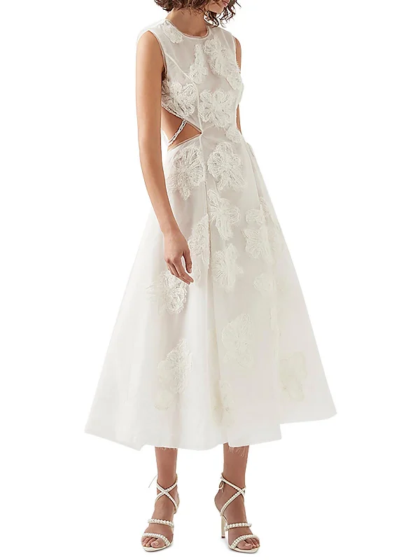 Final Clearance Womens Open Back Long Evening Dress