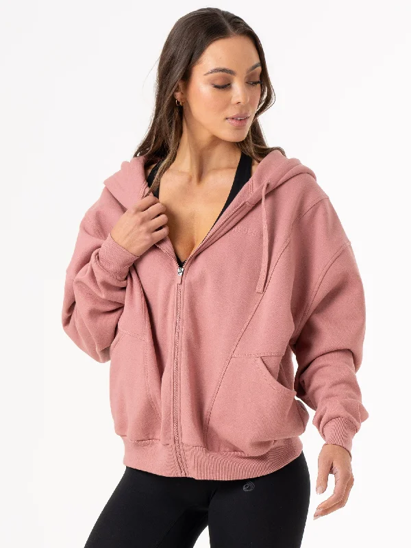 Exclusive Offers Unisex Track Jacket - Dusty Pink
