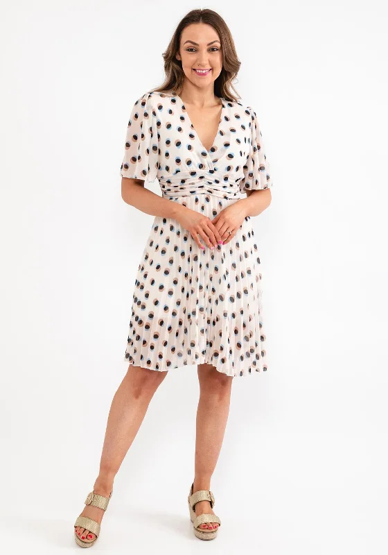 Big Discounts Seventy1 One Size Chiffon Mini Dress, Cream & Blue