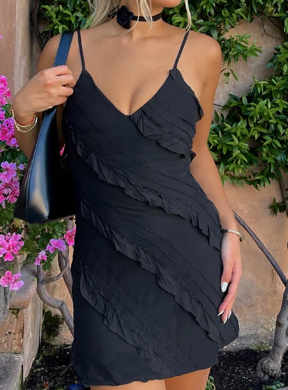 Loyalty Reward Lars Mini Dress Black
