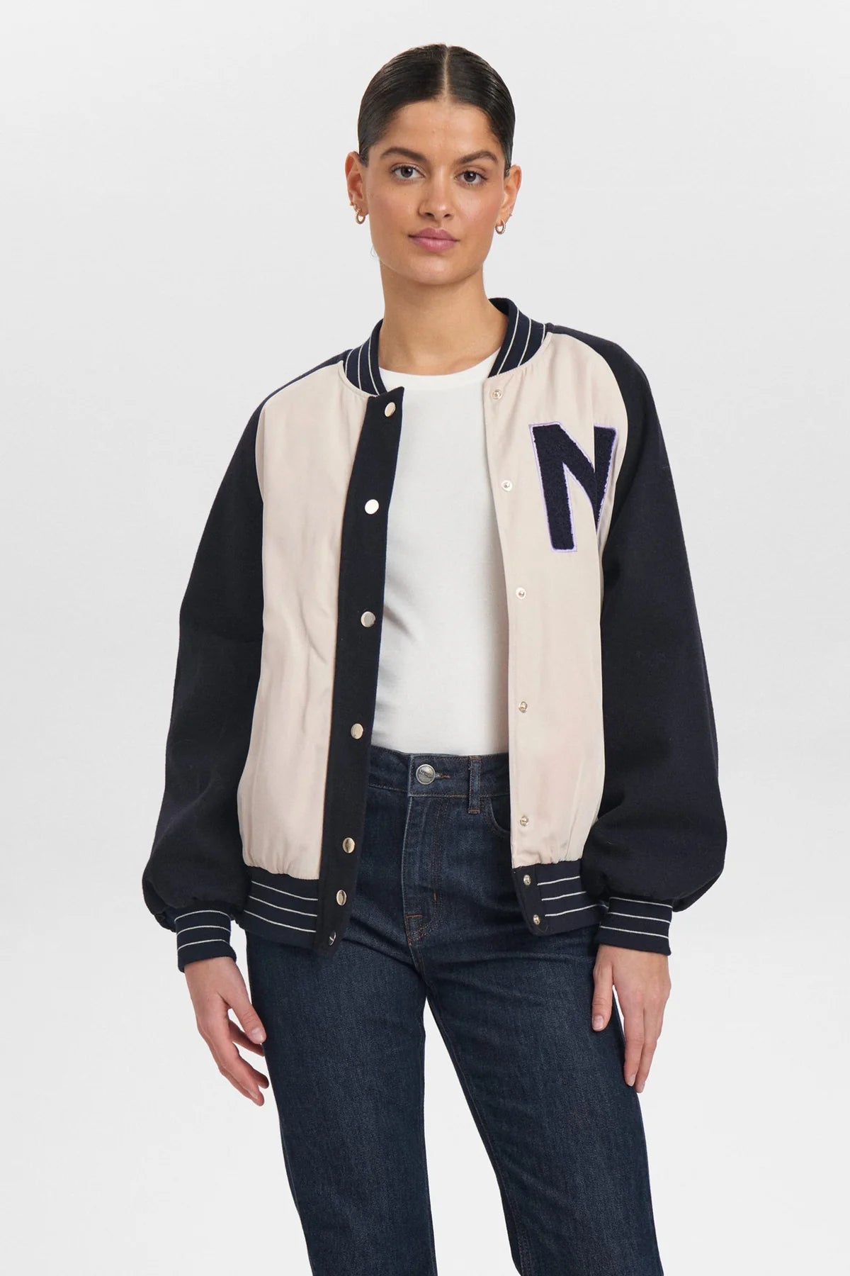 Doorbuster Deal Numph NuJennifer Jacket - Grey Morn