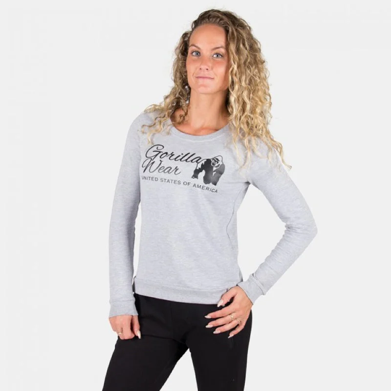 Act Fast Riviera Sweatshirt -Light Gray