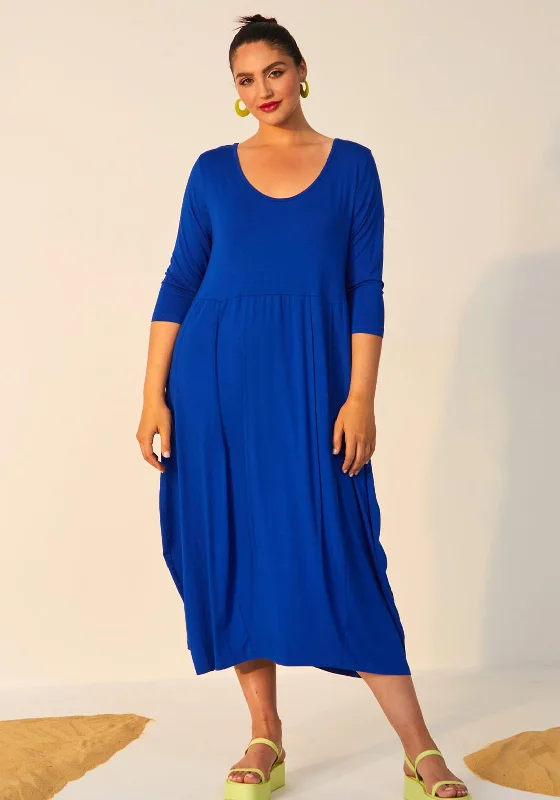 Lowest Prices Ora A Line Midi Dress, Royal Blue