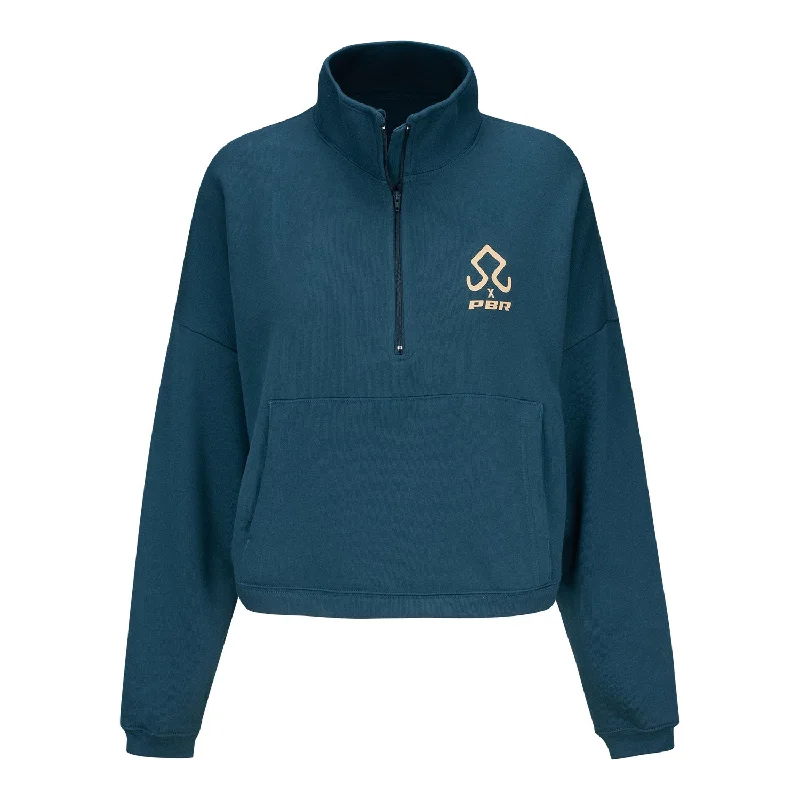 Crazy Savings JJ X PBR Fleece Half Zip Pullover