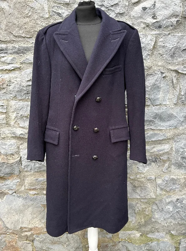 New Markdowns 90s navy woolly coat S/M