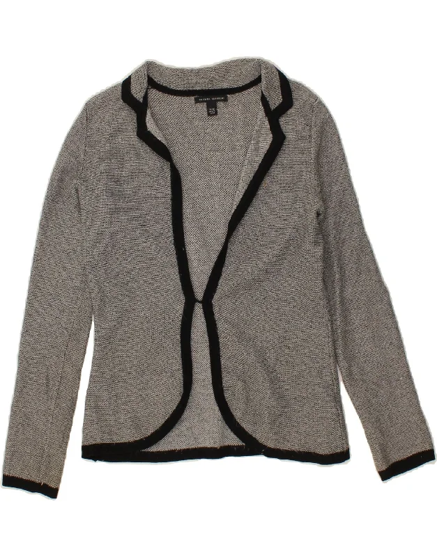 BANANA REPUBLIC Womens Cardigan Sweater UK 12 Medium Grey Wool