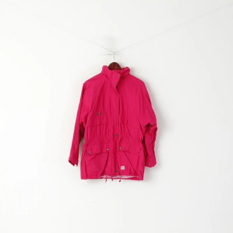 Super Sale Elho Women 38 M Jacket Vintage Amaranth Gore Tex Waterproof '90 Anorak Coat