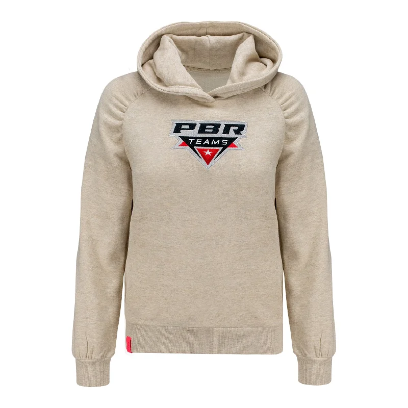 Can't Be Beat Ladies French Terry Embroidered Teams Hooded Sweatshirt