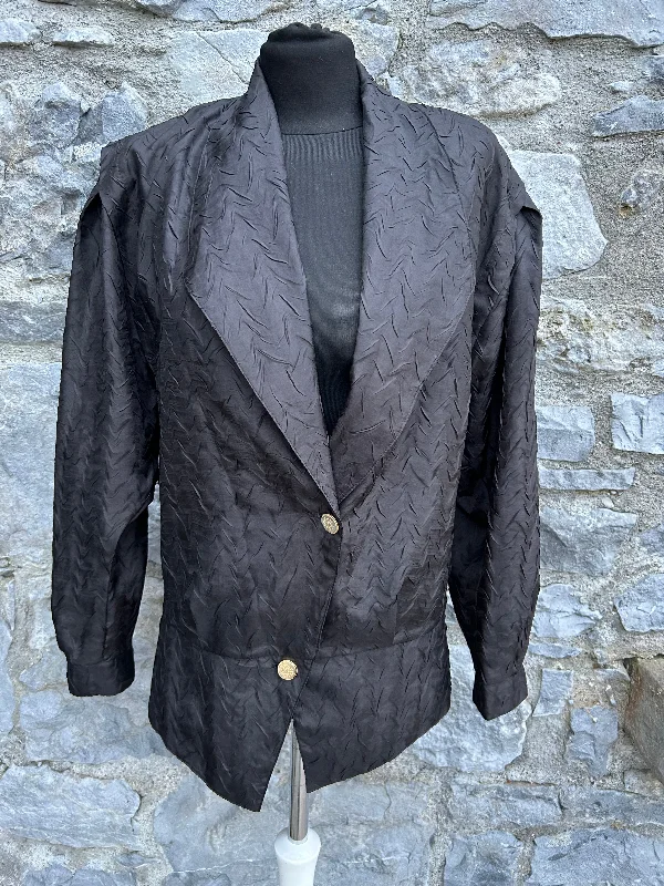 Limited Availability 80s black jacket uk 12