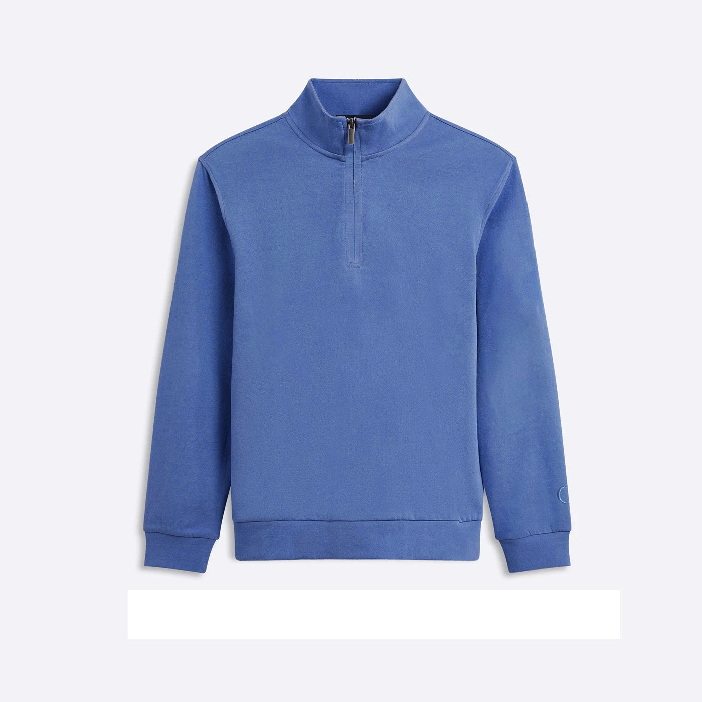 Bonus Savings Purplish Blue Half Zip Sweatshirt