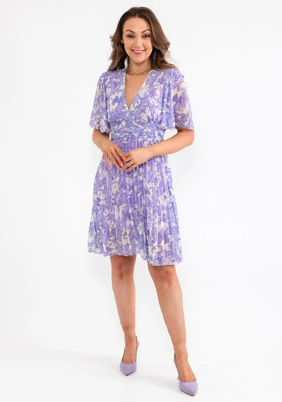 Discount Deals Seventy1 One Size Chiffon Mini Dress, Lilac